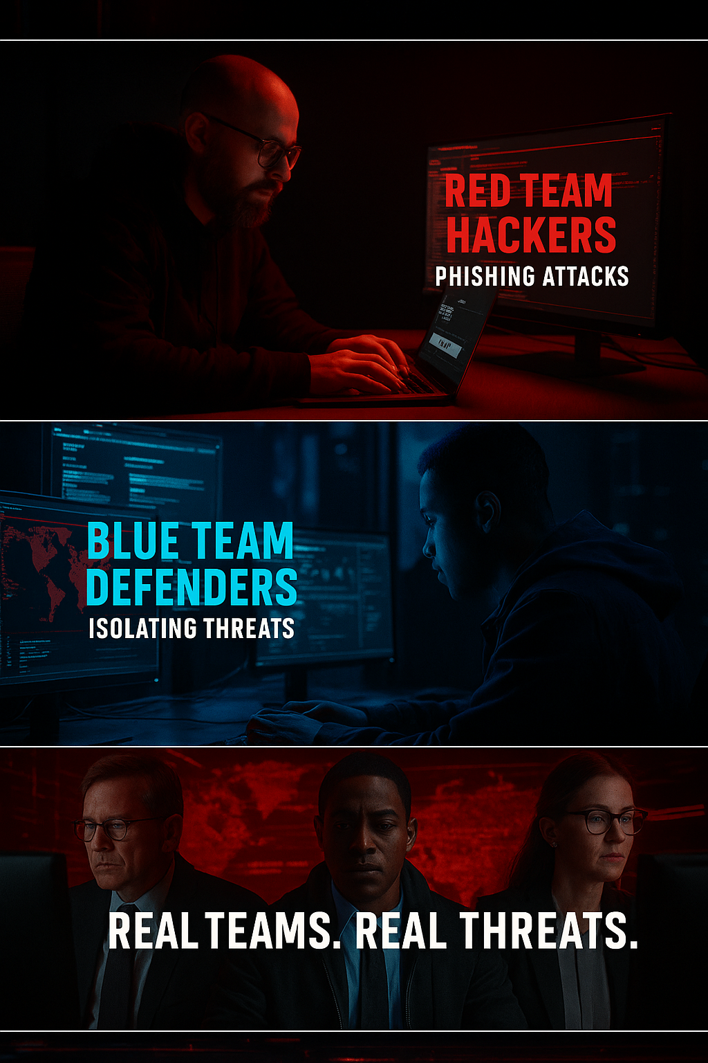 Red and Blue Graphics